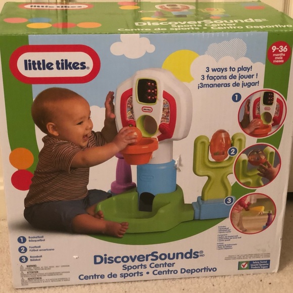 little tikes discover sounds sports center